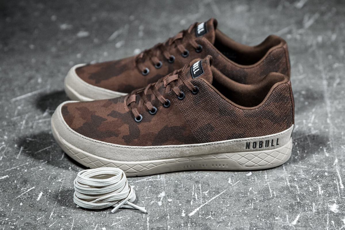 Nobull Canvas Men\'s Trainers Camo | Australia (VW6854)